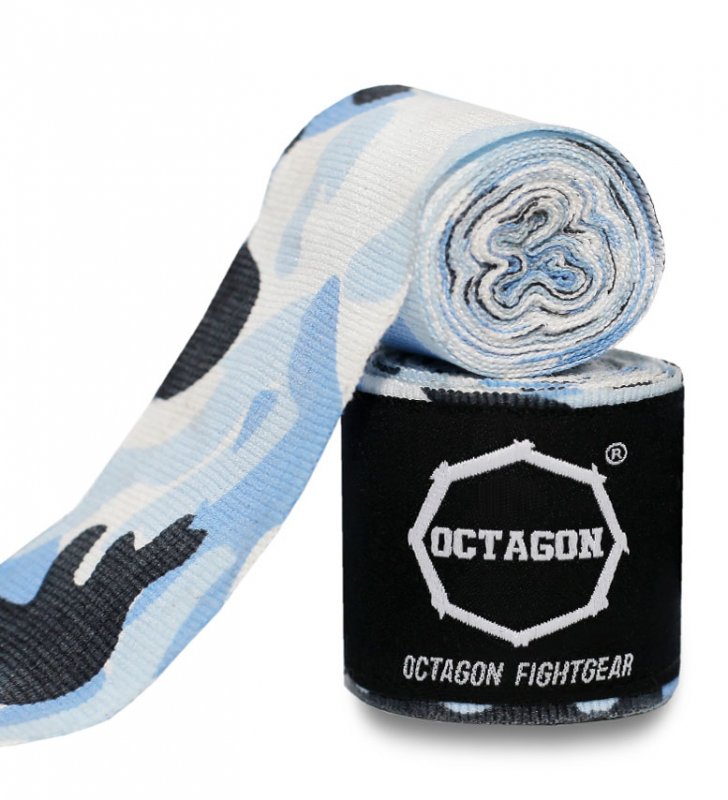 Owijki/Bandaże bokserskie Octagon Fightgear Standard 3m JAGGED ICE CAMO