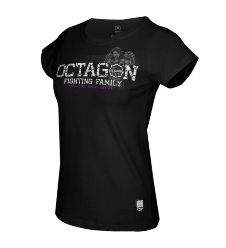 T-shirt damski Octagon Fighting Family