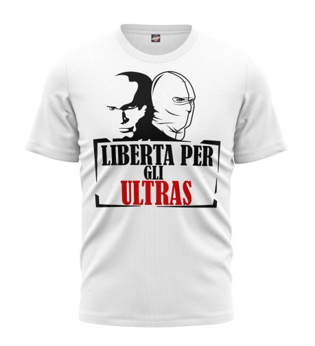 T-shirt Liberta Per Gli Ultras biały