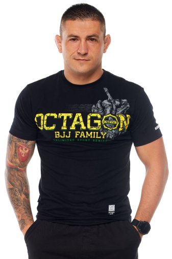 T-shirt Octagon Jiu Jitsu Family