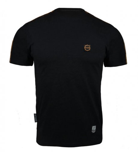 T-shirt Octagon Stripe black/gold