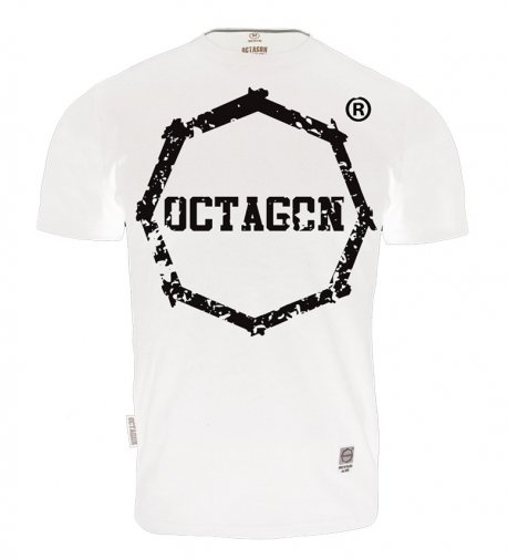 T-shirt Octagon Zęby white