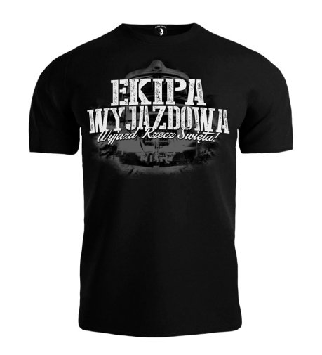 T-shirt Public Enemy Ekipa Wyjazdowa czarny