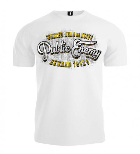 T-shirt Public Enemy The Killah biały