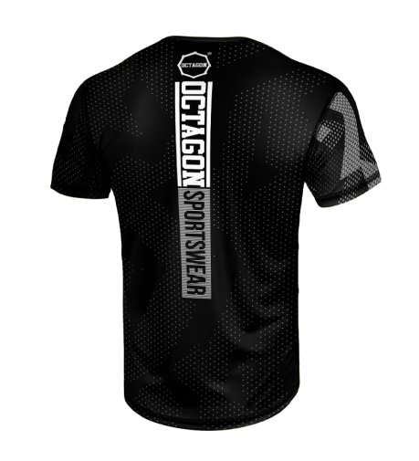 Koszulka sportowa Octagon Ultimate black/grey