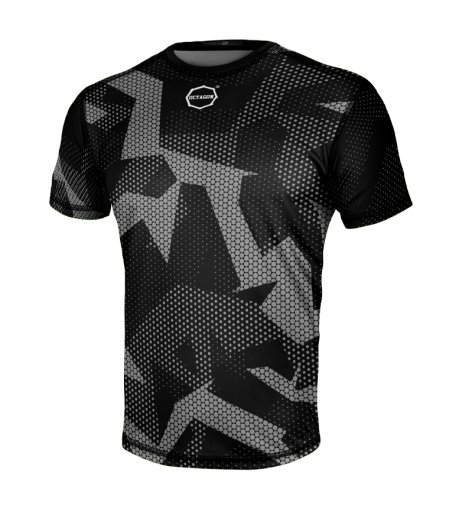 Koszulka sportowa Octagon Ultimate black/grey