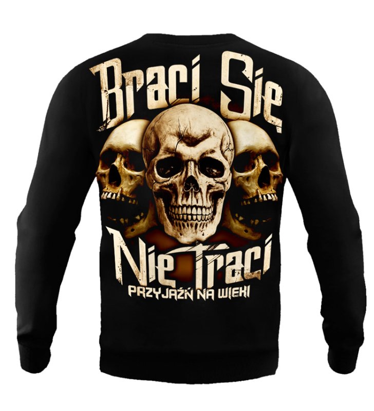 Bluza Public Enemy BSNT Przyjaźń na wieki bez kaptura OUTLET