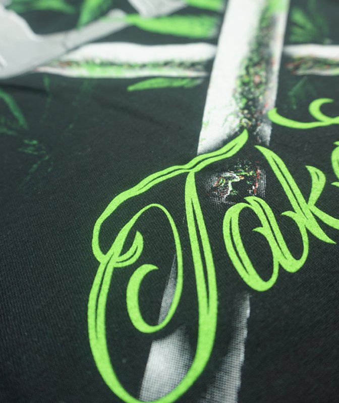 T-shirt Public Enemy RELAX Take it easy czarny OUTLET