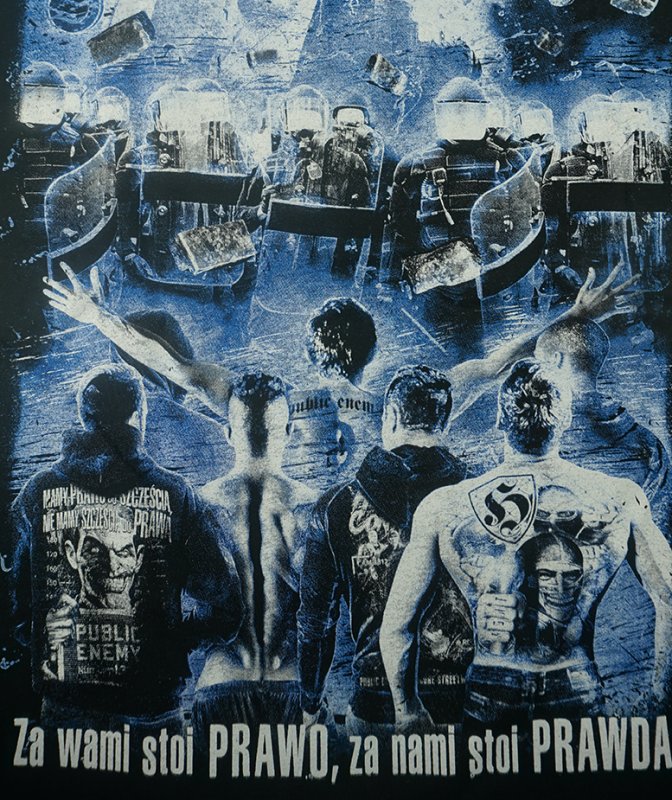 T-shirt Public Enemy Za wami stoi PRAWO za nami stoi PRAWDA OUTLET