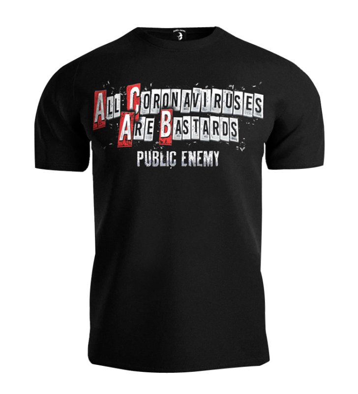 T-shirt Public Enemy All Coronaviruses Are Bastards OUTLET 