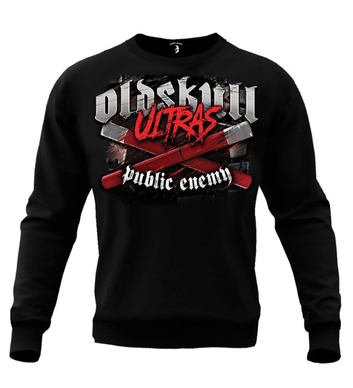 Bluza Public Enemy Oldskull Ultras bez kaptura OUTLET