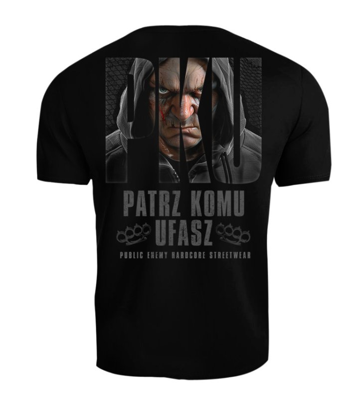 T-shirt Public Enemy Patrz Komu Ufasz Hardcore Street Wear OUTLET 