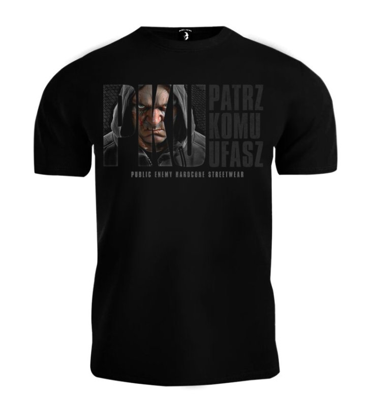 T-shirt Public Enemy Patrz Komu Ufasz Hardcore Street Wear OUTLET 