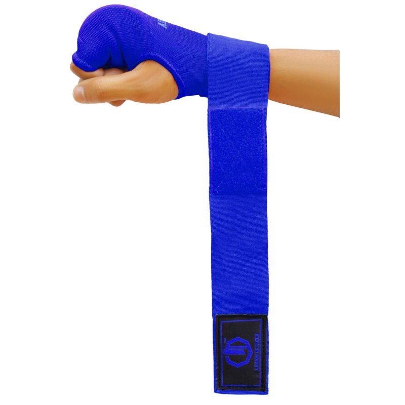 Bandaże bokserskie żelowe Legion Octagon Advance Tech Gel blue