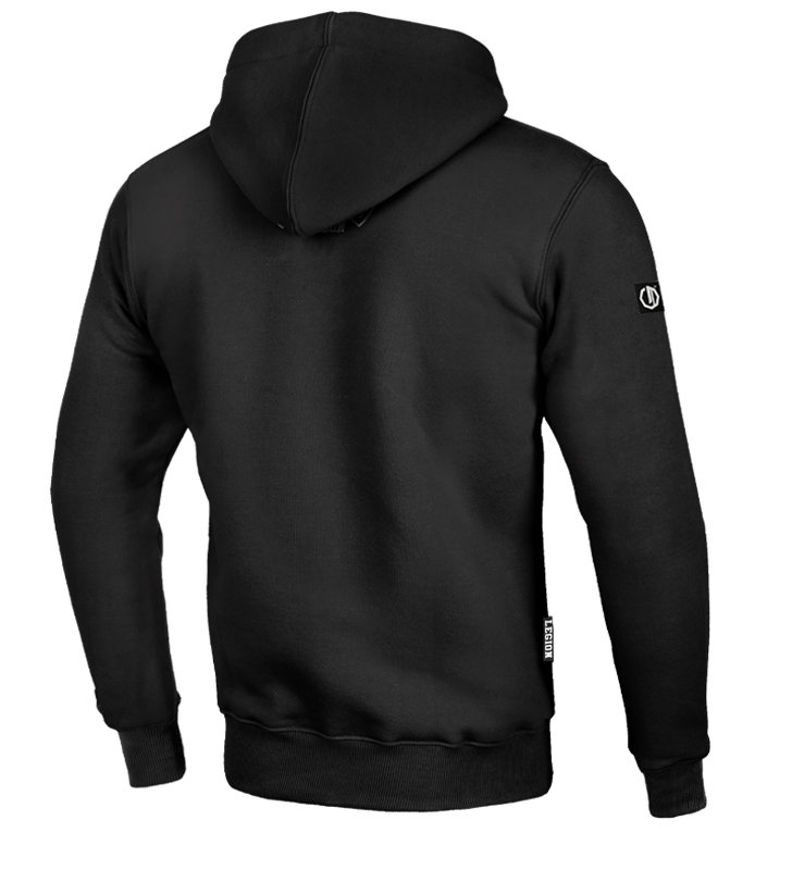 Bluza Legion Octagon MMA black z kapturem 