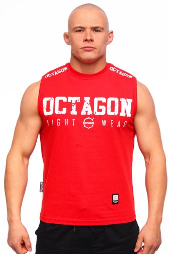 Bezrękawnik Octagon Fight Wear OCTAGON red