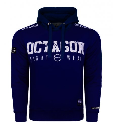  Bluza Octagon Fight Wear OCTAGON dark navy z kapturem