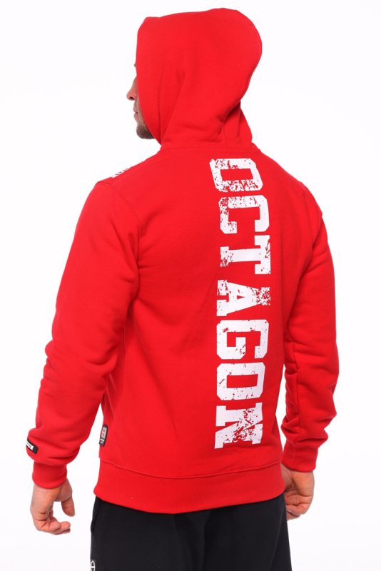 Bluza Octagon Fight Wear OCTAGON red z kapturem