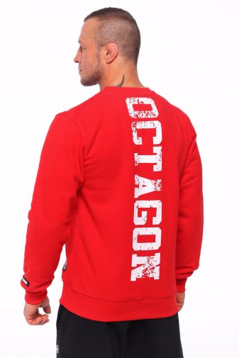 Bluza Octagon Fight Wear OCTAGON red bez kaptura