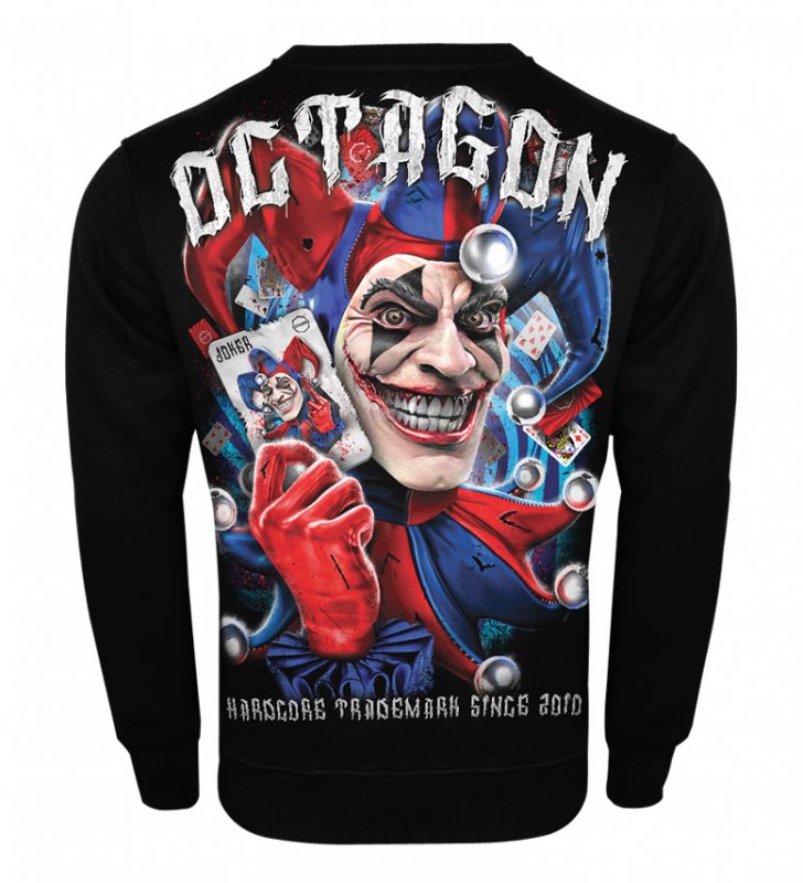 Bluza Octagon Joker black bez kaptura 