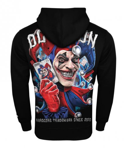 Bluza Octagon Joker black z kapturem 