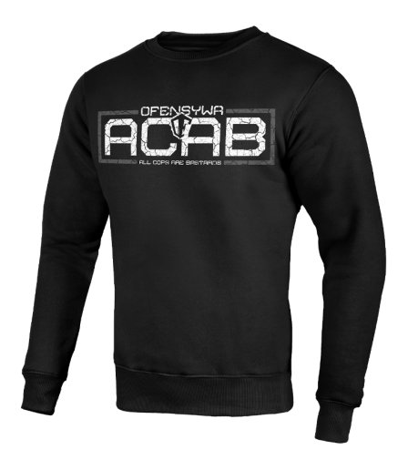 Bluza Ofensywa ACAB czarna bez kaptura