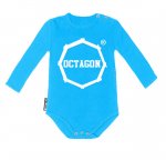 Body Dziecięce Octagon Logo Blue