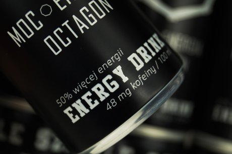 Energy Drink Octagon Tyle Szans Ile Odwagi  1 KOMPLET - 24 szt. (zgrzewka 23+1 gratis) 