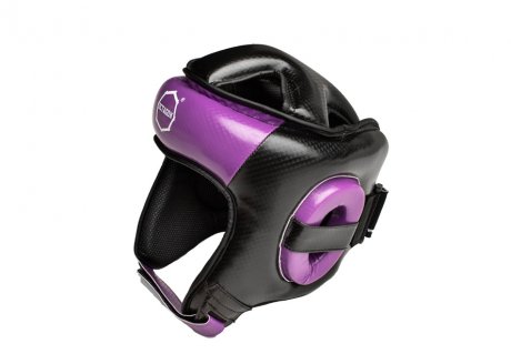 Kask bokserski Octagon Carbon purple