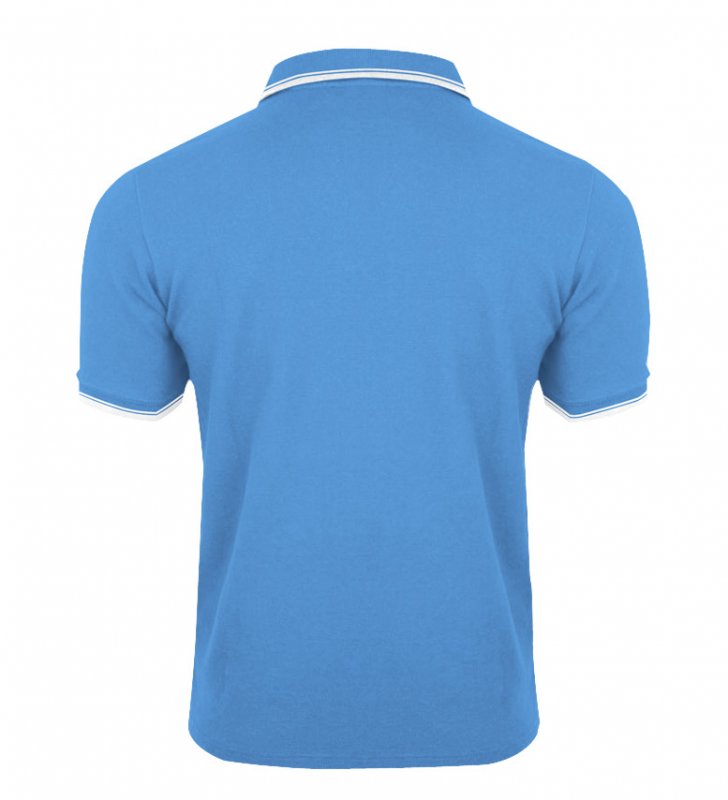 Koszulka Polo Octagon LINES blue