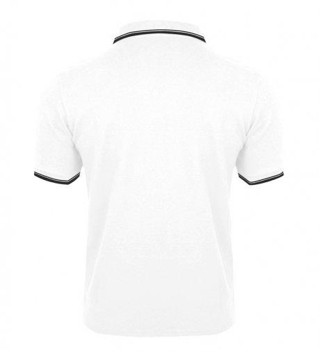 Koszulka Polo Octagon LINES white