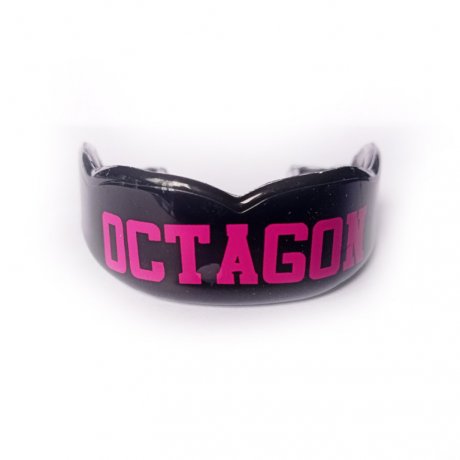 Mouthguard Octagon Caption pink