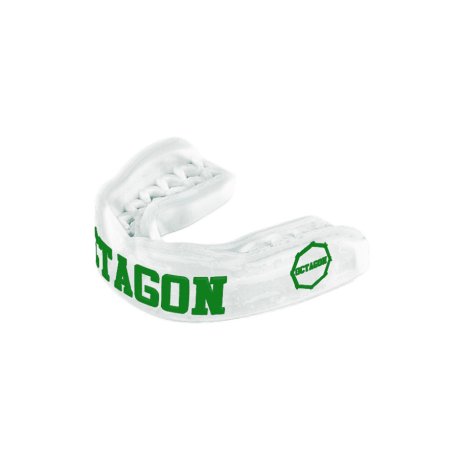 Ochraniacz na zęby/szczęka Octagon Caption transparent/green
