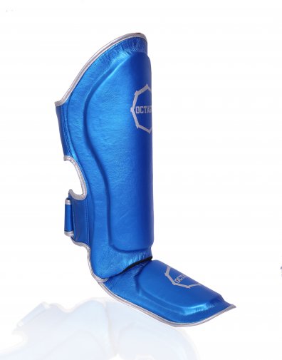 Ochraniacze piszczel/stopa Octagon Metallic blue