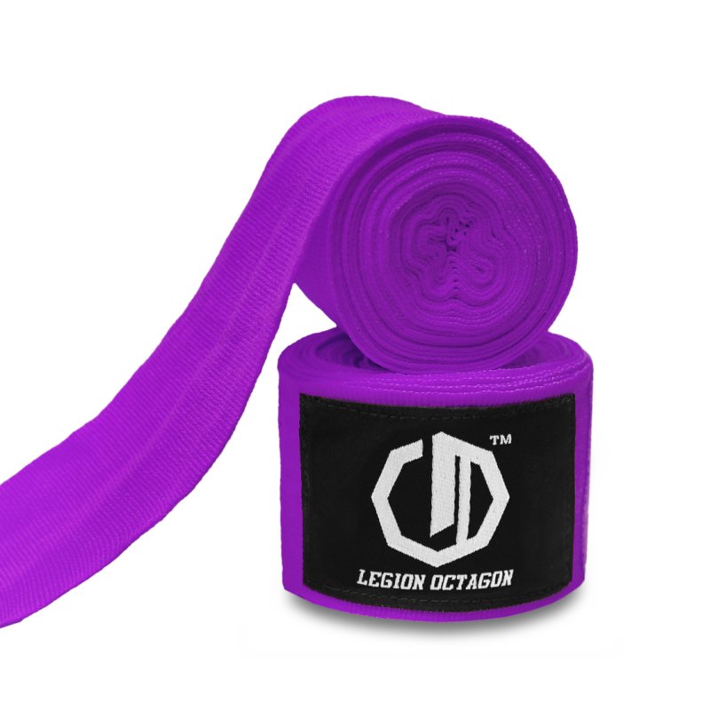 Owijki/Bandaże bokserskie Legion Octagon Standard purple 4m