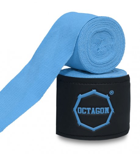 Owijki/Bandaże bokserskie Octagon Fightgear Supreme Basic light blue 3m