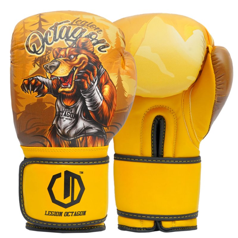 Rękawice bokserskie dziecięce Legion Octagon Bear