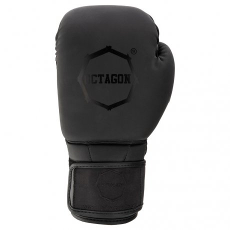Rękawice bokserskie Octagon MAT black/black 