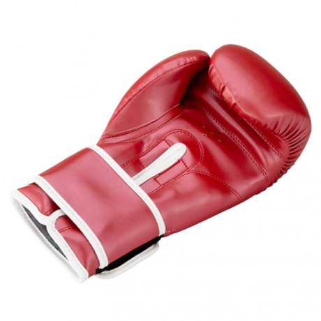 Rękawice bokserskie Octagon Metallic red
