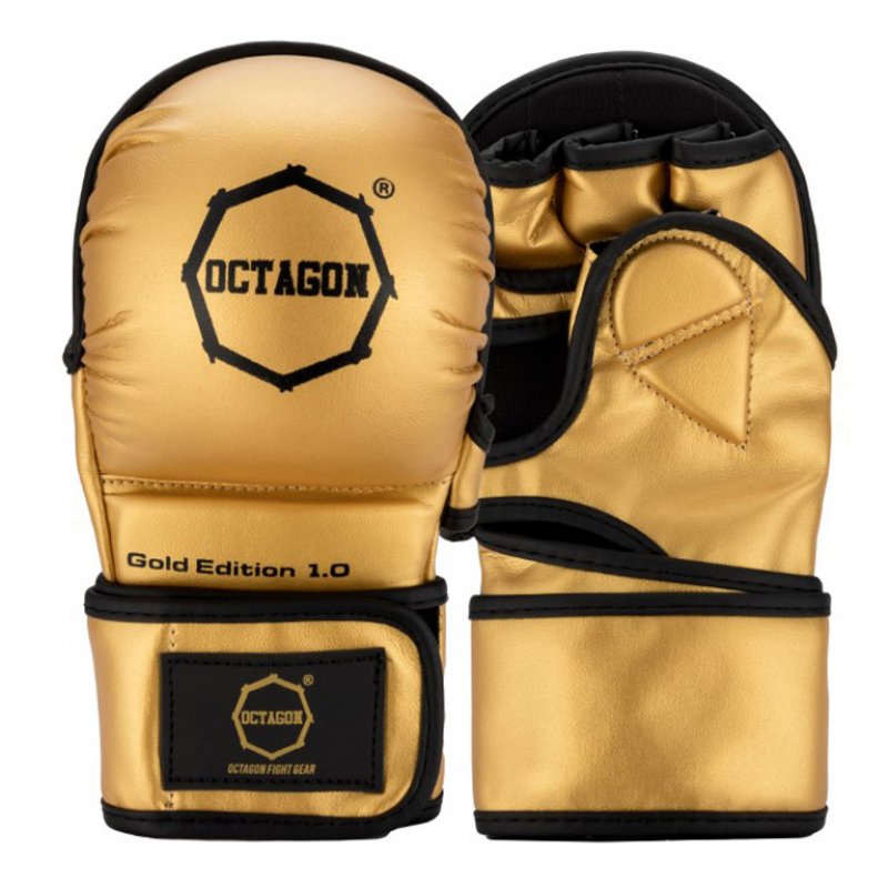 Rękawice MMA Sparingowe Octagon Gold Edition 1.0 gold 