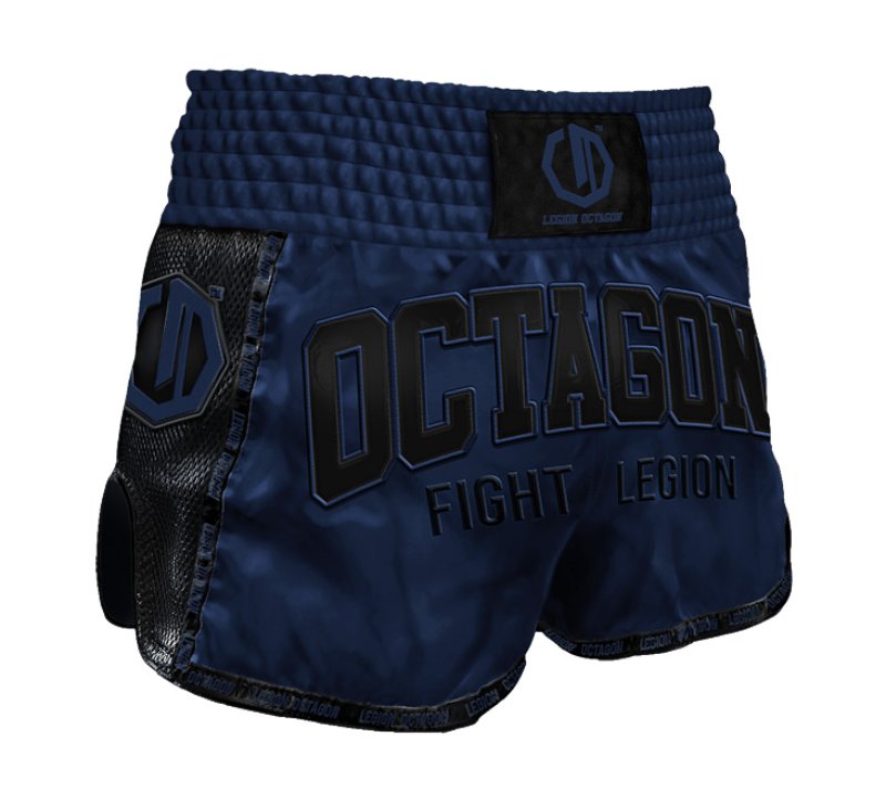 Spodenki Kickboxing/Muay Thai Legion Octagon Fight Legion PREMIUM dark navy