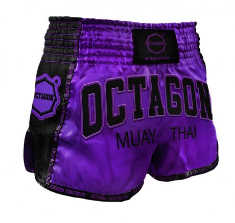 Spodenki Muay Thai Octagon purple 
