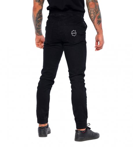 Spodnie Joggery Octagon HFT black jeans
