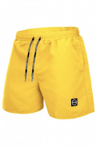 Szorty kąpielowe Octagon Logo Elastic yellow