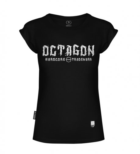 T-shirt damski Octagon Miss Joker black