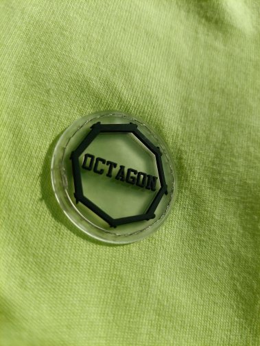 T-shirt damski Octagon Regular light green