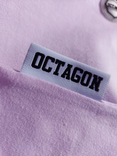 T-shirt damski Octagon Regular light purple