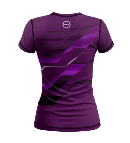 T-shirt damski Sport Octagon Racer purple