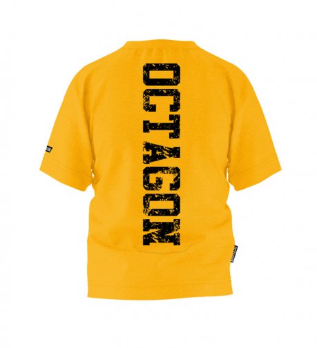 T-shirt dziecięcy Octagon Fight Wear żółty