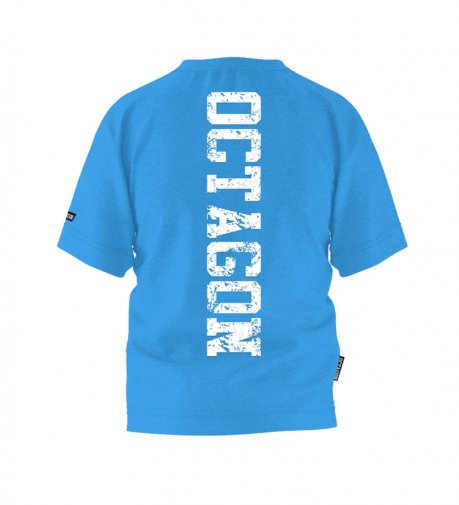 T-shirt dziecięcy Octagon Fight Wear turkusowy